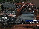 В центре Москвы взорван автомобиль Volkswagen Sharan