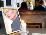 Анна Линд получила письмо с угрозами в свой адрес за две недели до смерти Анна Линд получила письмо с угрозами в свой адрес за две недели до смерти