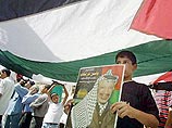 В Палестине не прекращаются массовые демонстрации в поддержку Арафата