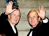 Буш-старший доволен "невообразимыми почестями", оказанными ему в России