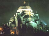 Церковь святого Саввы - второй по величине православный храм в мире после храма Христа Спасителя