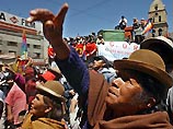 Боливия охвачена социальными волнениями, вызванными планами властей продать газ в Чили