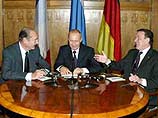 Президент России Владимир Путин 24 сентября встретится в Нью-Йорке с канцлером ФРГ Герхардом Шредером и президентом Франции Жаком Шираком Президент России Владимир Путин 24 сентября встретится в Нью-Йорке с канцлером ФРГ Герхардом Шредером и президентом Франции Жаком Шираком