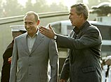 Путин и Буш проводят переговоры в Кэмп-Дэвиде