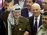 Арафат обсудил с Куреи процесс формирования нового правительства