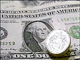 Средневзвешенный курс рубля к доллару США расчетами "сегодня" по итогам единой торговой сессии ММВБ повысился на 7,97 копейки и составил 30,4813 рубля за доллар