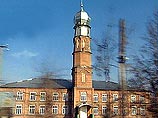 Районная мечеть в Урус-Мартане Районная мечеть в Урус-Мартане