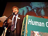 Эрик Ландер, основатель и директор Института Белоголовых при Массачусетском Технологическом Институте, пытается в своей речи уложиться в 24 секунды, рассказывая об исследованиях генома человека
