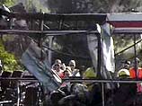Взорванный палестинским смертником автобус будет выставлен в Нью-Йорке