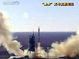 Первый китайский пилотируемый корабль "Шэньчжоу-5" ("Священный челн") был выведен в среду утром на орбиту ракетой-носителем "Чанчжэн-2Ф" ("Великий поход-2Ф")