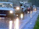 Плохая погода стала причиной многочисленных пробок на дорогах Москвы