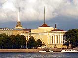 Пожар в здании Адмиралтейства в центре Петербурга ликвидирован
