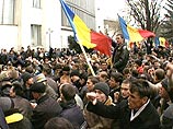 В Кишиневе прошел митинг оппозиции с требованием вывода российской армии из Приднестровья