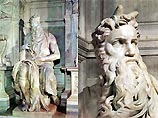 Рогатый "Моисей" Микеланджело открыт после долгой реставрации