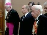 Президент Путин нанес 'визит вежливости' в Ватикан