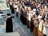 Выступая перед участниками пятничной молитвы руководитель Исламской республики Иран Сейед Али Хаменеи резко высказался в адрес президента США Буша и премьер-министра Израиля Шарона