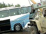 Под Хабаровском автобус протаранил джип, один человек погиб
