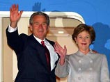 Президент США Джордж Буш прибыл с государственным визитом в Великобританию
