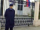 Российское посольство в Тбилиси усиленно охраняется