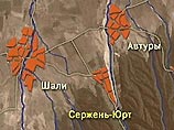 Серьезное боестолкновение подразделения армейского спецназа и одного из чеченских бандформирований произошло в воскресенье ночью в 4 км к юго-востоку от селения Сержень-Юрт (Шалинский район Чечни)