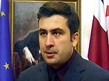 Лидер партии "Национальное движение" Михаил Саакашвили