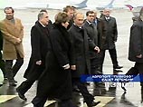 Владимир Путин прибыл в Петербург