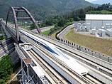 Летающий поезд в Японии установил абсолютный рекорд - 581 км/ч