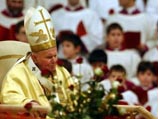 Папа на рождественском богослужении призвал к установлению всеобщего мира