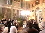 Президент встречает Рождество в Знаменском храме на окраине Суздаля