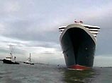 Елизавета II освятила крупнейший в мире лайнер Queen Mary 2 Елизавета II освятила крупнейший в мире лайнер Queen Mary 2