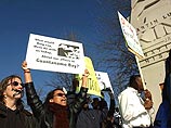 В Атланте прошла демонстрация протеста против политики президента Буша