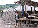 Чеченским беженцам, проживающим в палаточном городке "Барт" в городе Карабулак предложено покинуть территорию лагеря в течение 10 дней