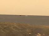На опубликованной NASA фотографии видно, что Opportunity приземлился на абсолютно гладкой равнине