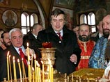 Помолившись, президент Грузии Саакашвили пошел на встречу к Путину предлагать дружбу Помолившись, президент Грузии Саакашвили пошел на встречу к Путину предлагать дружбу