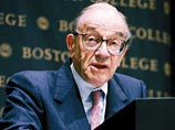 Алан Гринспен рассказал конгрессу о хороших перспективах американской экономики