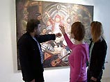 Действительно, митьковская картина очень похожа на репинскую. Композиция картины "Запорожцы пишут письмо турецкому султану" воспроизведена в точности, только адресат теперь более актуальный Действительно, митьковская картина очень похожа на репинскую. Композиция картины "Запорожцы пишут письмо турецкому султану" воспроизведена в точности, только адресат теперь более актуальный