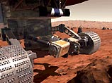 Американские ученые получили новую возможность заглянуть под поверхность Марса, когда марсоход Spirit прокопал собственную "траншею" в кратере Гусева