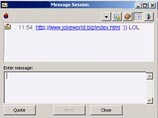 Новый вирус Bizex ворует пароли от ICQ Новый вирус Bizex ворует пароли от ICQ