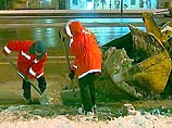 Московские коммунальщики приступили к ликвидации подтоплений на территории города Московские коммунальщики приступили к ликвидации подтоплений на территории города