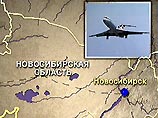 В Новосибирске совершил вынужденную посадку аварийный Ту-154