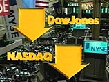 Падение индексов Dow Jones Industrial Average и Standard & Poor's 500 продолжается уже четвертый день подряд, Nasdaq Composite - пятый