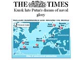 Инцидент с подводной лодкой "Курск" нанес серьезный удар по амбициям Владимира Путина, который стремится к возрождению ВМФ России Инцидент с подводной лодкой "Курск" нанес серьезный удар по амбициям Владимира Путина, который стремится к возрождению ВМФ России