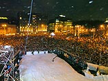 Для сноубордистов в Таллин завезли 400 тонн искусственного снега Для сноубордистов в Таллин завезли 400 тонн искусственного снега