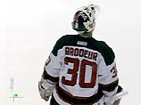 Мартин Бродо стал самым молодым вратарем в истории НХЛ, одержавшим 400 побед