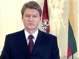 Президент Литвы Роландас Паксас