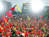 Оппозиция вывела на улицы Тайбэя полмиллиона человек