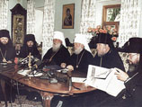 Митрополит Владимир и иерархи Украинской Православной Церкви (Московского Патриархата) на пресс-конференции