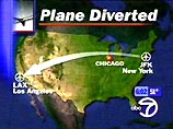 Самолет американской авиакомпании American Airlines, следовавший рейсом из Нью-Йорка в Лос-Анджелес, попал в зону сильной турбулентности и был вынужден совершить в среду вечером аварийную посадку в международном аэропорту О'Хара в Чикаго