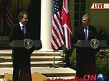 Буш и Блэр обсудили ситуацию в Ираке