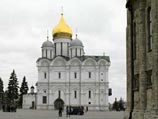 Патриарх совершил Пасхальное поминовение усопших в Архангельском соборе Кремля
